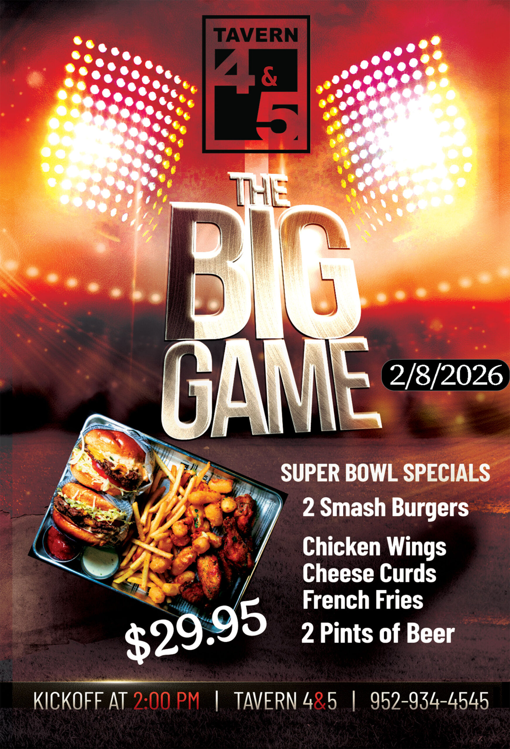 Super Bowl Specials